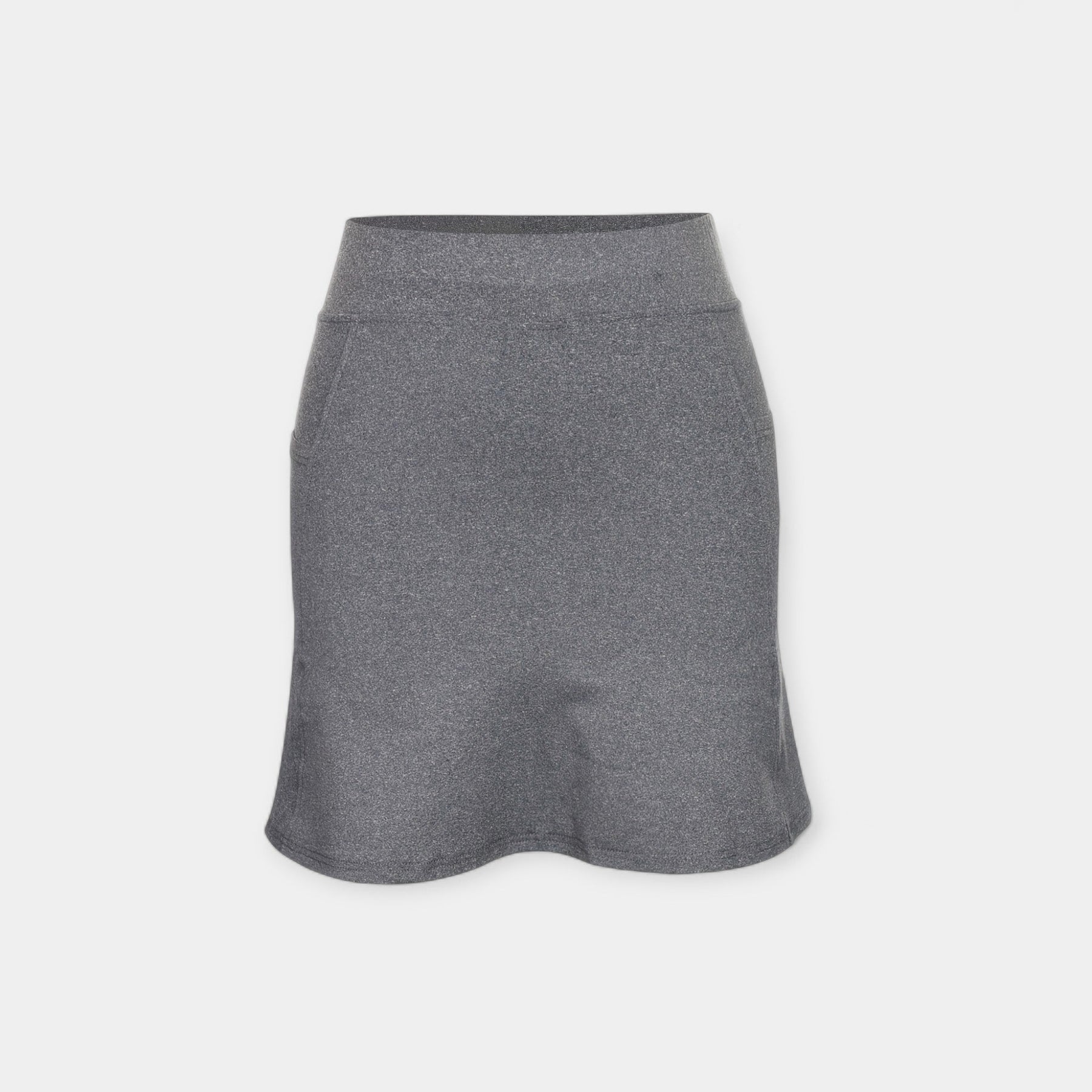 Pantalones cortos de cintura alta con falda