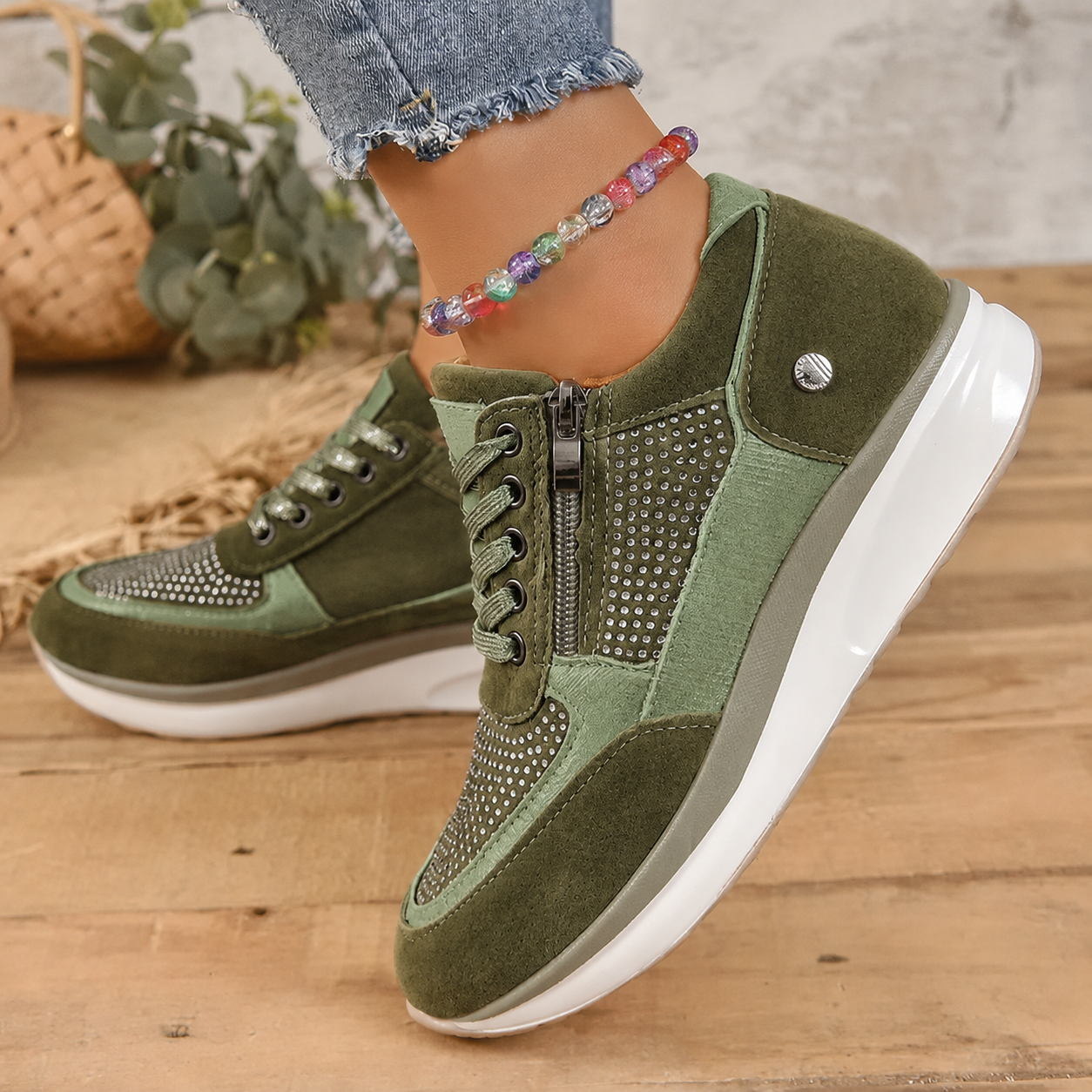 ISABELLA | ZAPATILLAS ELEGANTES CON CUÑA