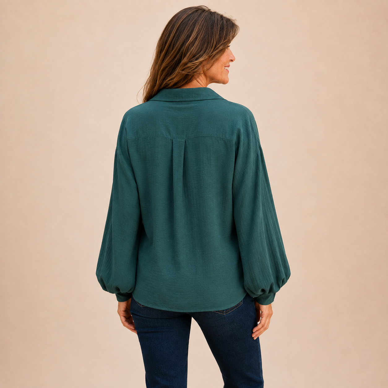 CELIA | Blusa fluida de corte relajado
