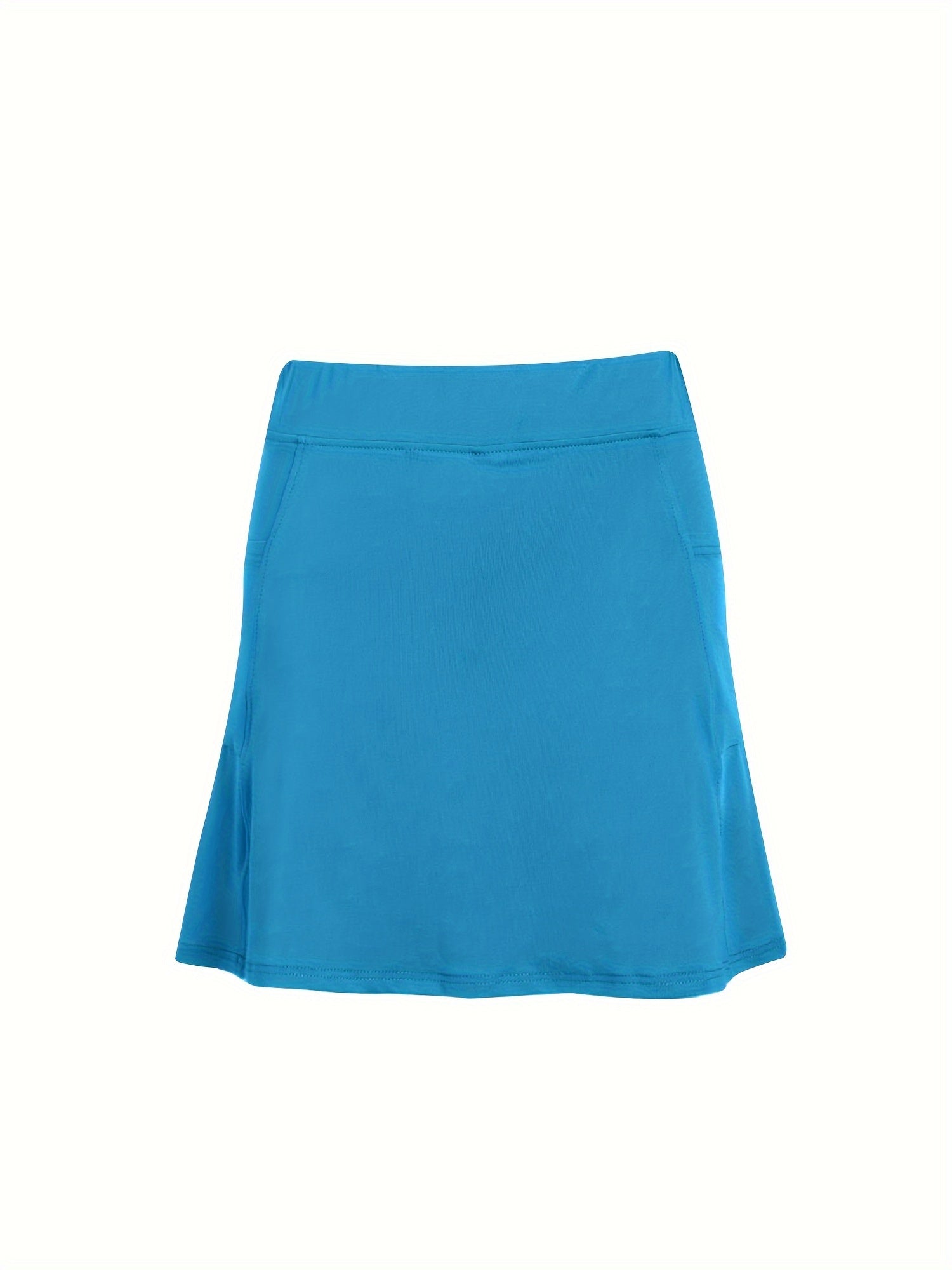 Pantalones cortos de cintura alta con falda